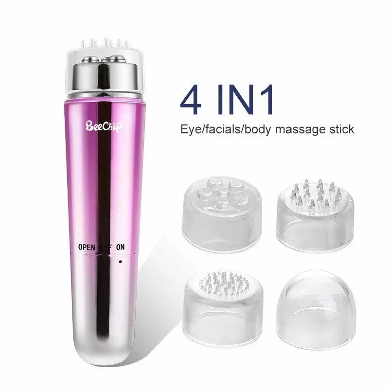 Paradise Divas vibrating massager pen to refresh and brighten the under-eye area
