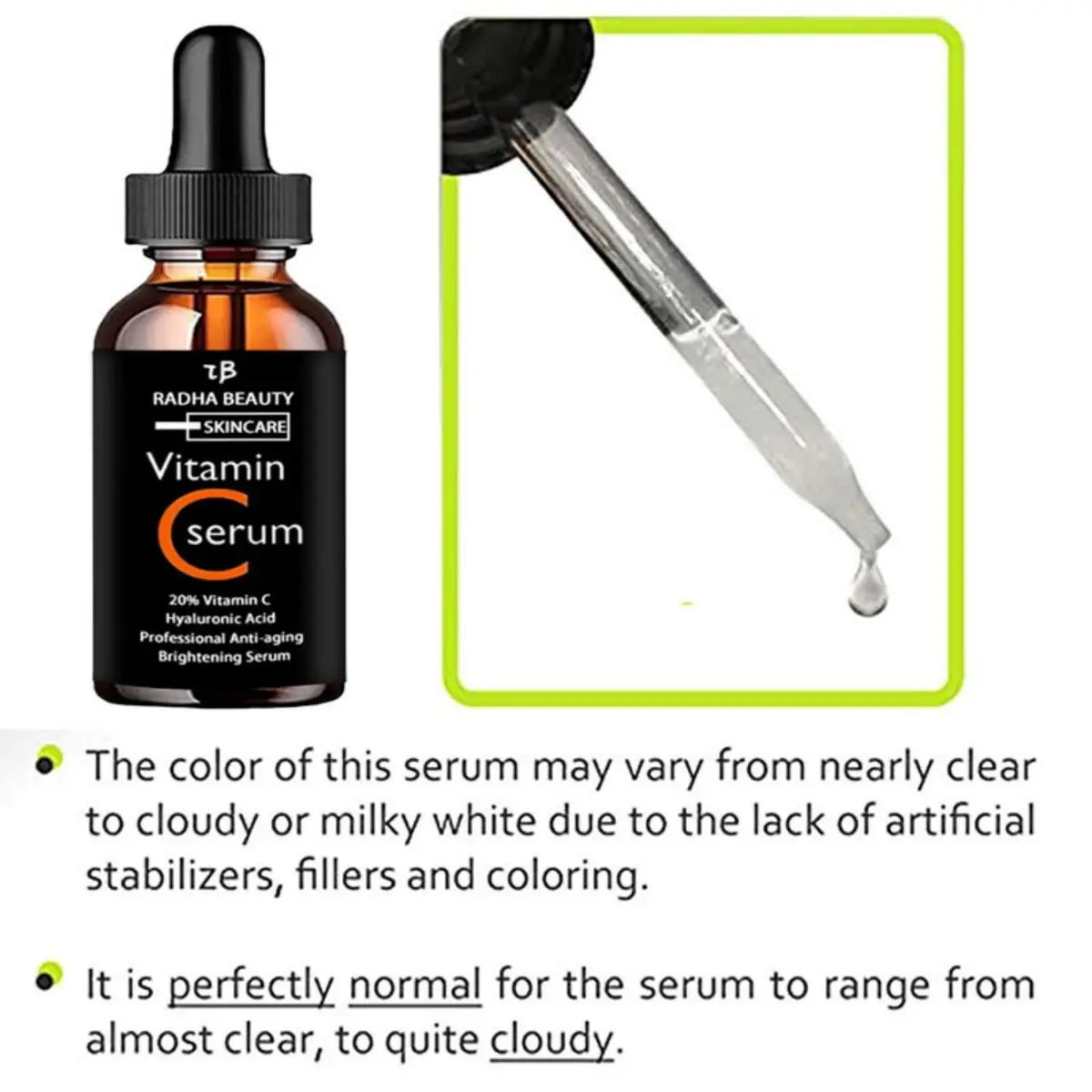 Paradise Divas vitamin C face serum, offers long-lasting moisture, improved skin texture