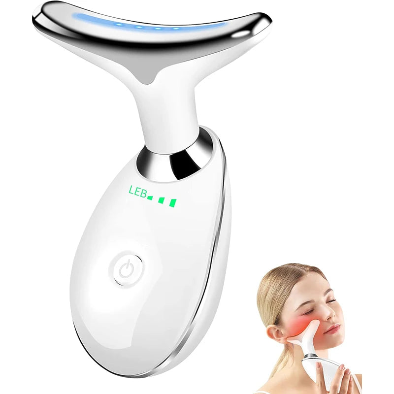 Neck Face Beauty Device Skin Tighten Reduce Double Chin Anti Wrinkle Massager by Paradise Divas
