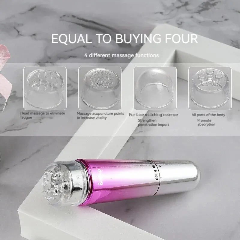 Paradise Divas vibrating massager pen to refresh and brighten the under-eye area
