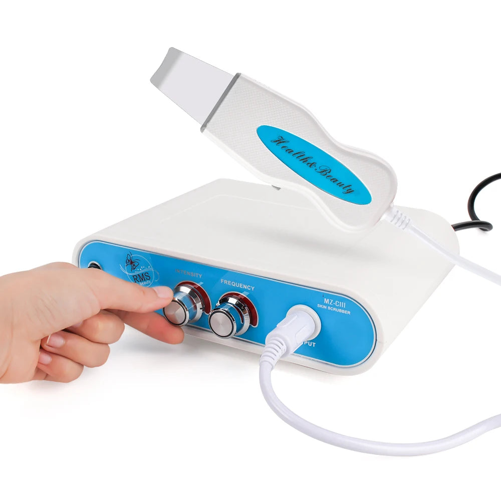 Paradise Divas ultrasonic face skin scrubber, effectively removes blackheads, acne spots
