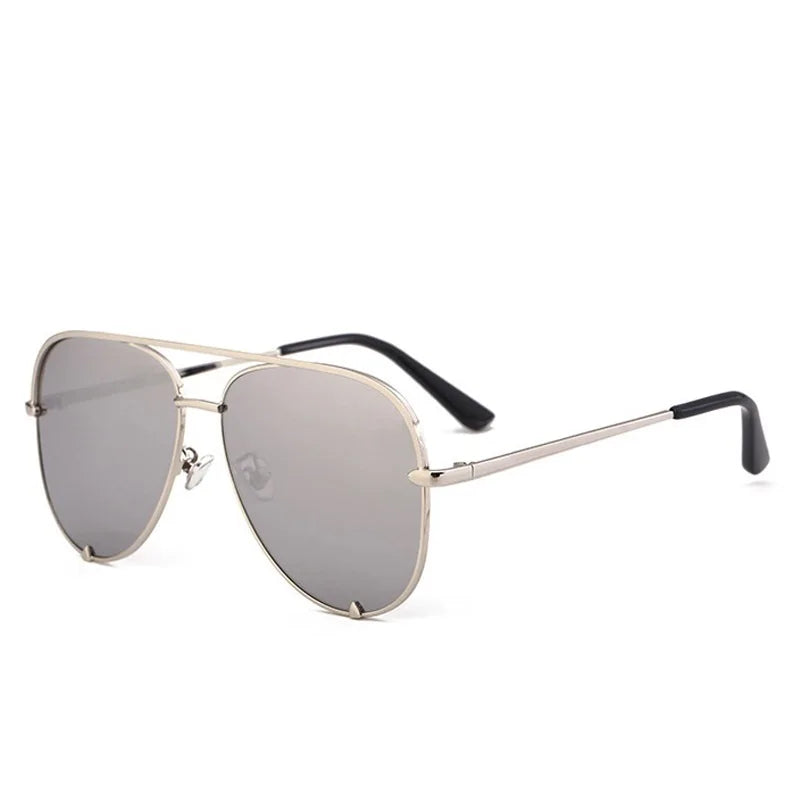 Paradise Divas' sleek flat top aviation sunglasses for women
