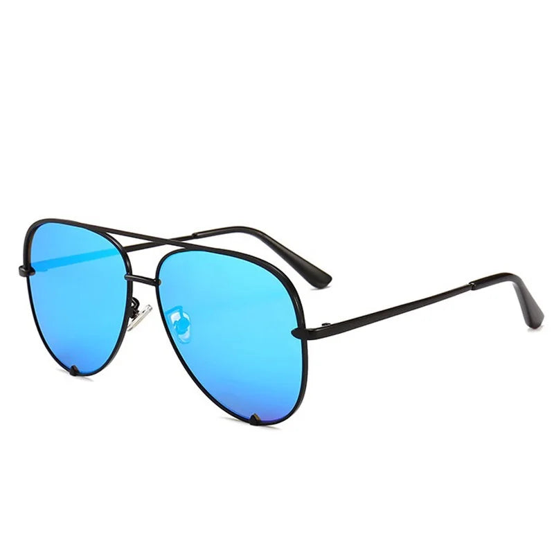 Paradise Divas' sleek flat top aviation sunglasses for women
