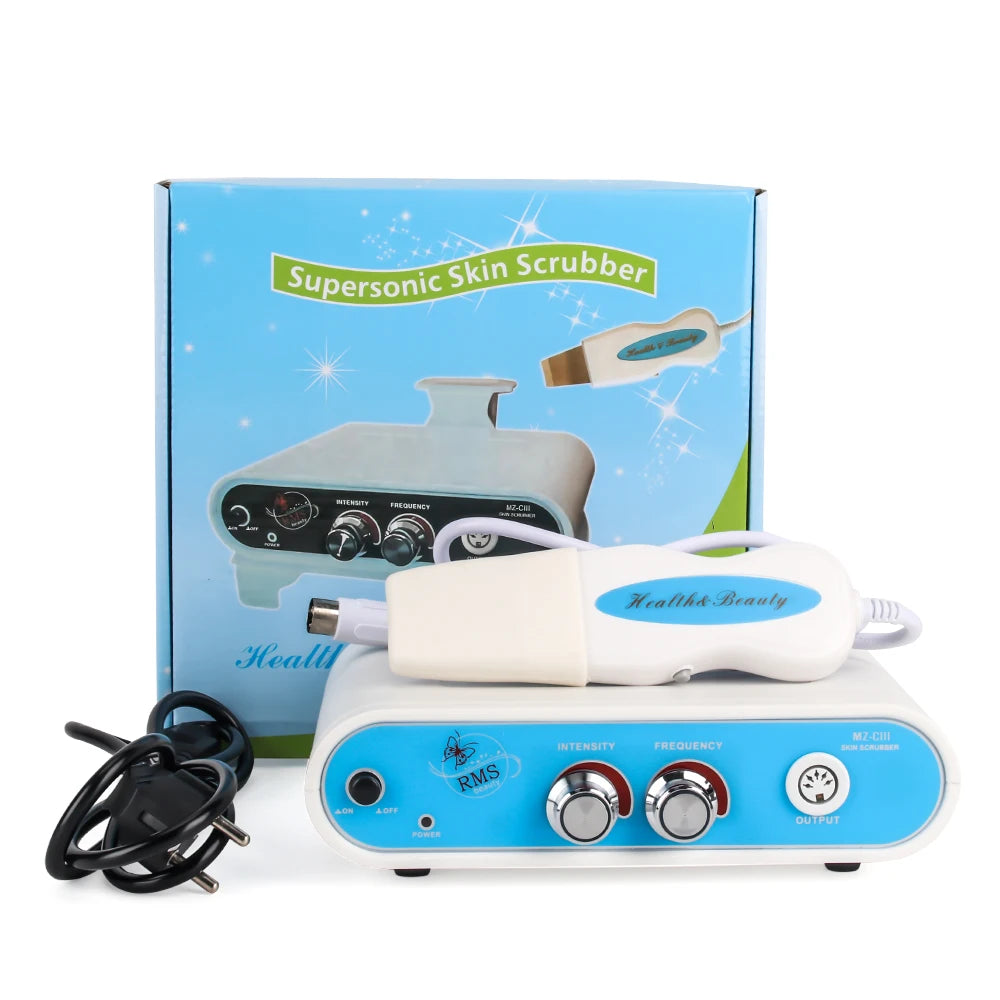 Paradise Divas ultrasonic face skin scrubber, effectively removes blackheads, acne spots
