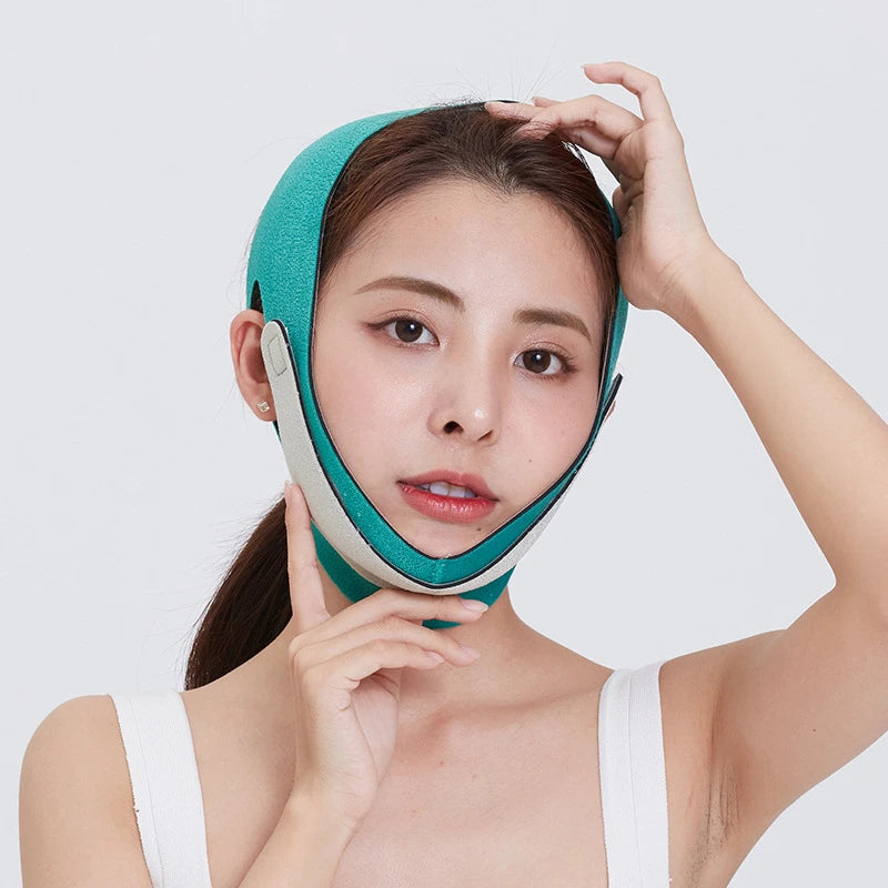 Face Slim V-Line Lift Up Mask Cheek Chin Neck Slimming Thin Belt Strap