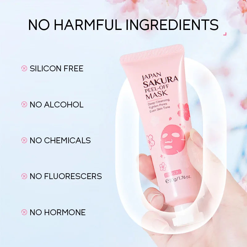 Sakura Brightening Blackhead Peeling Face Mask