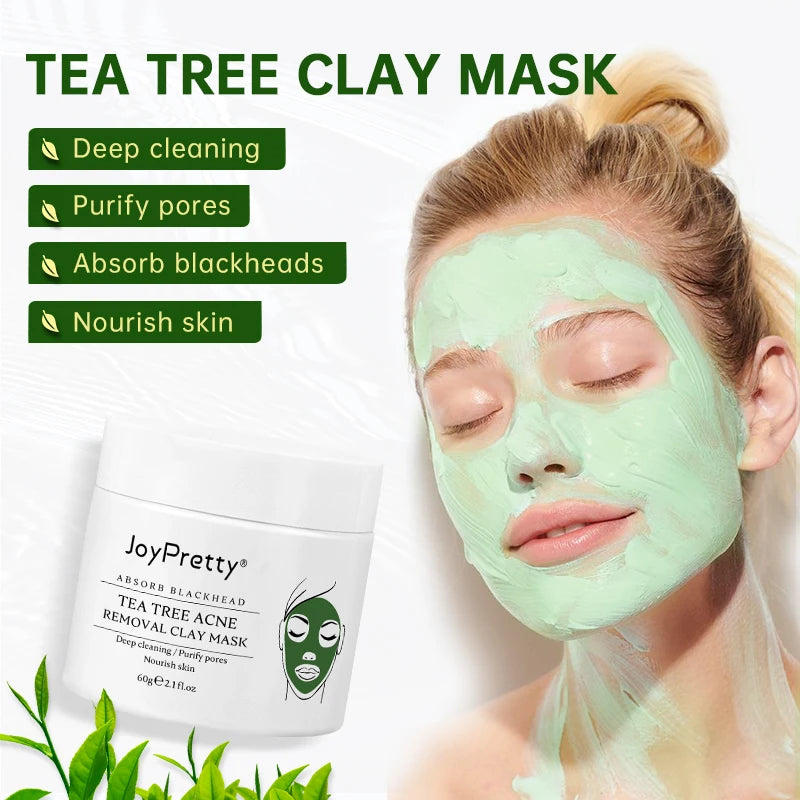 Paradise Divas tea tree and turmeric mask for acne and blackhead removal
