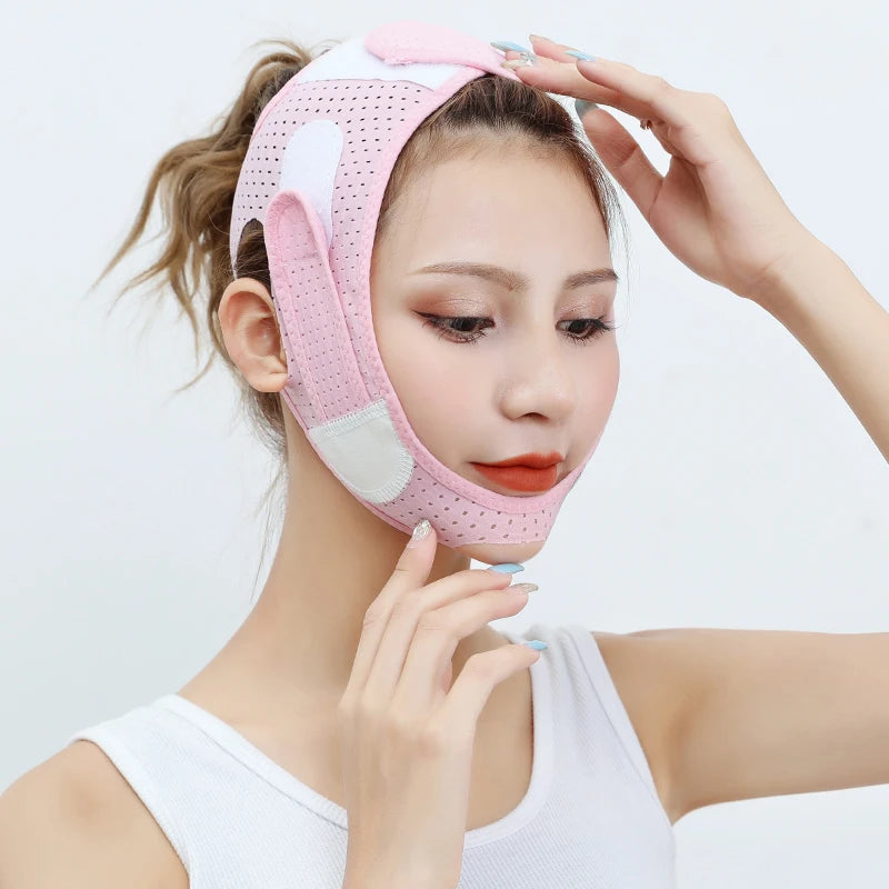 Double Chin Reducer and Face Slimming Strap for V-Shaped Mask Elimination by Paradise Divas
