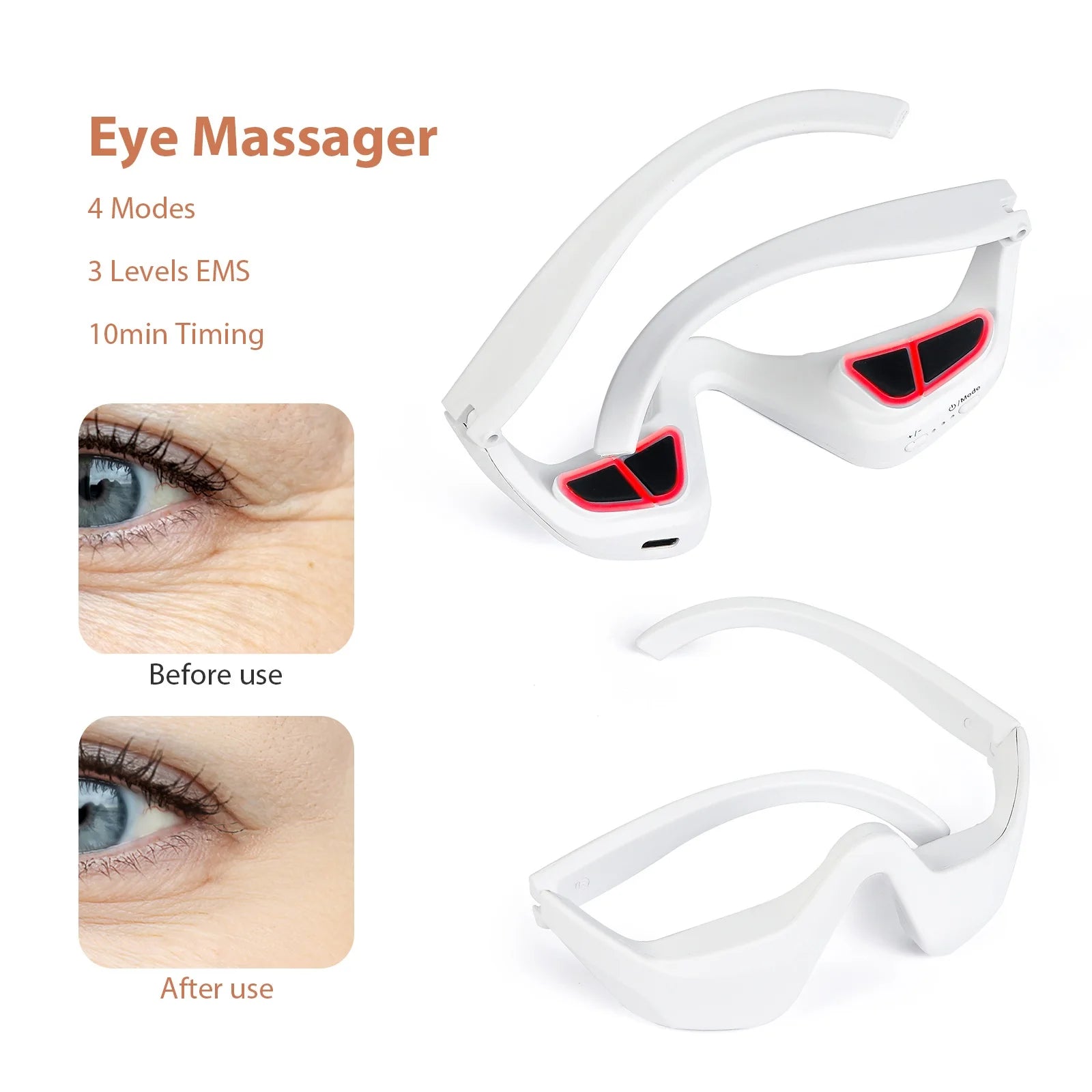 Anti-Aging Eye Massager for Relief of Eye Fatigue and Dark Circles by Paradise Divas
