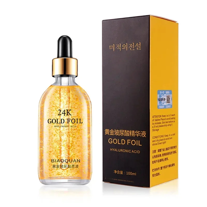 100ml 24k Gold Hyaluronic Acid Face Serum by Paradise Divas
